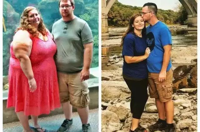 Супружеская пара сбросила 175 кг на двоих за два года