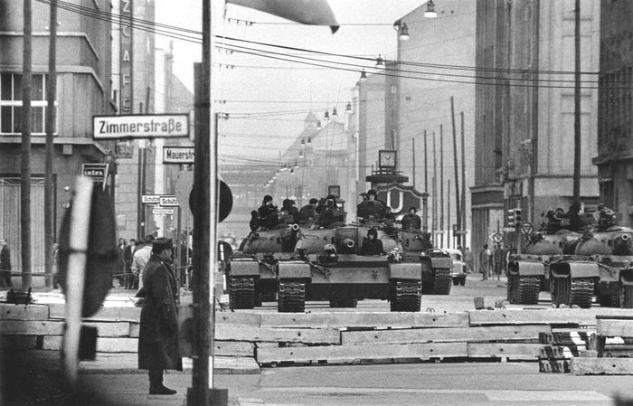 Берлинский кризис 27 октября 1961 год.