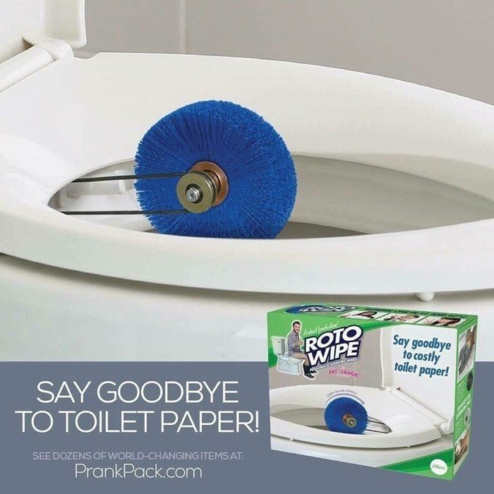 Прощай туалетная бумага.