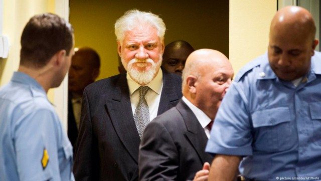 Услышав вердикт Гаагского трибунала, обвиняемый хорватский генерал принял яд