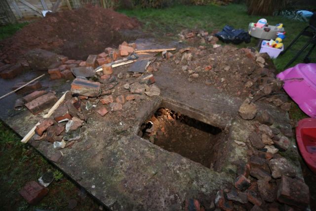 Британка нашла бункер Второй мировой войны на заднем дворе своего дома