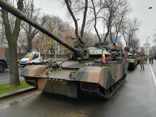 Военный парад в Румынии