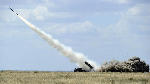 Украинцы испытали ракетный комплекс «Ольха»