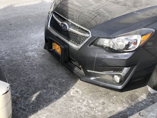Автомобильная защита на случай контактной парковки