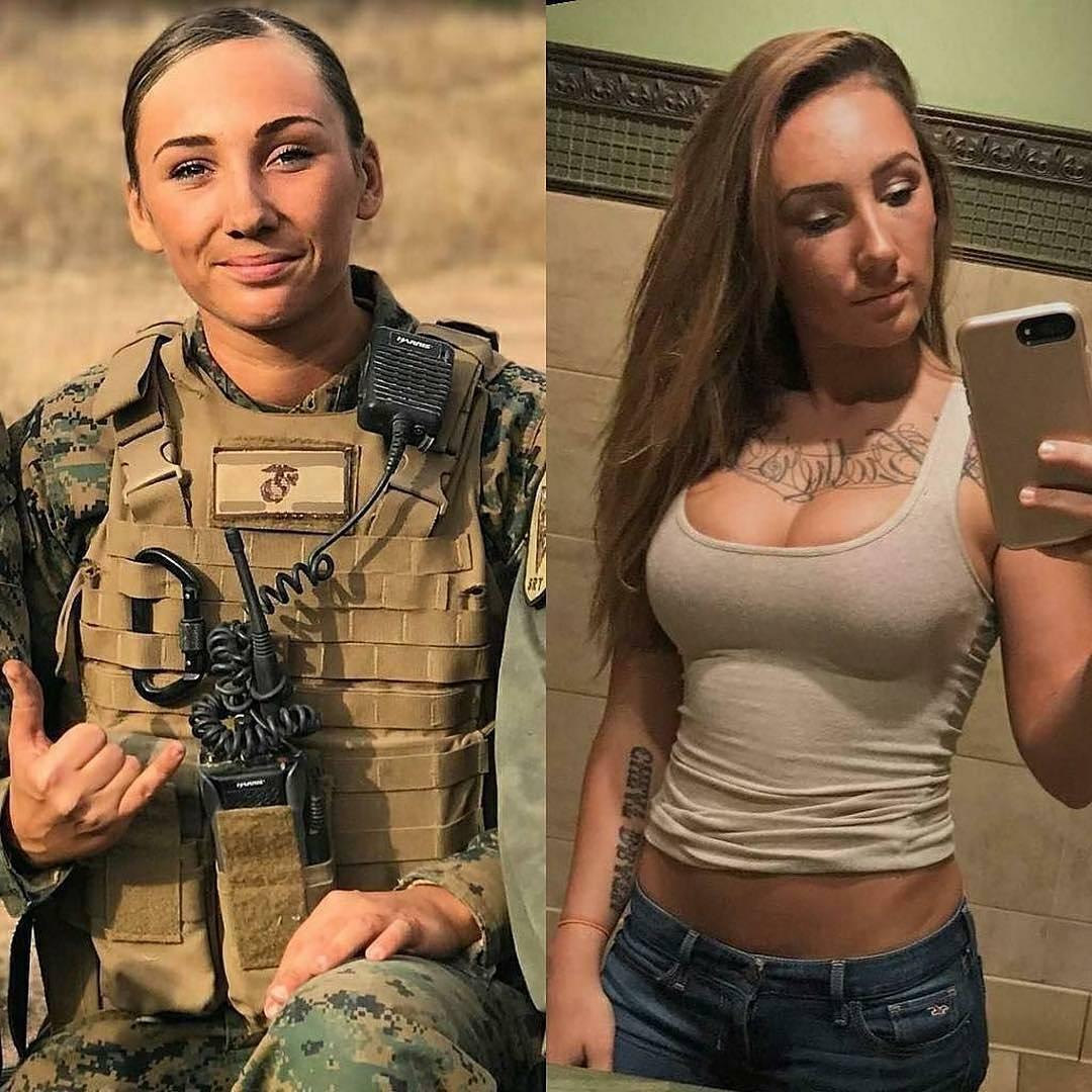 Hot military wife