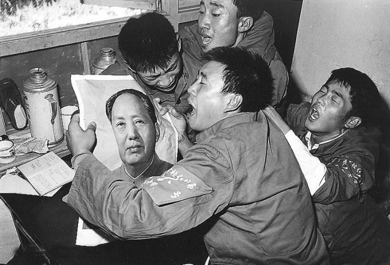 После объявления о смерти Мао Цзедуна, 1976 год, Китай