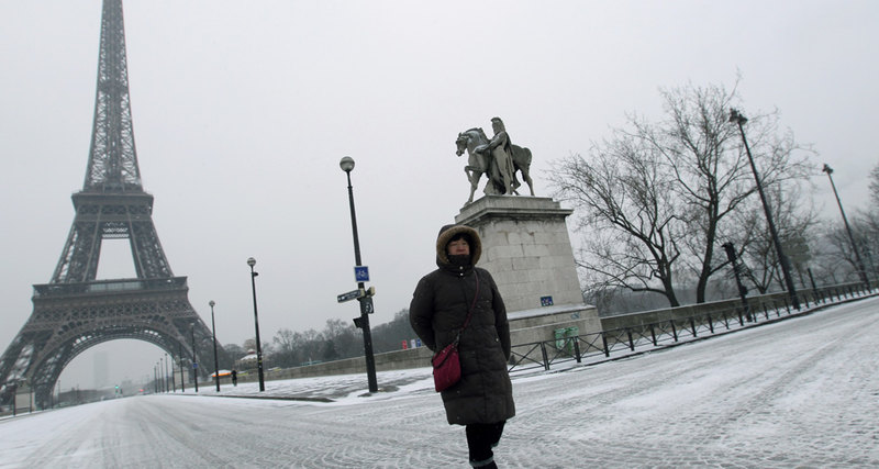 Европу ждет самый холодный февраль за пять лет