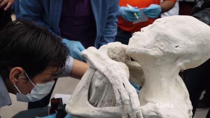 В Перу найдены скелеты пришельцев