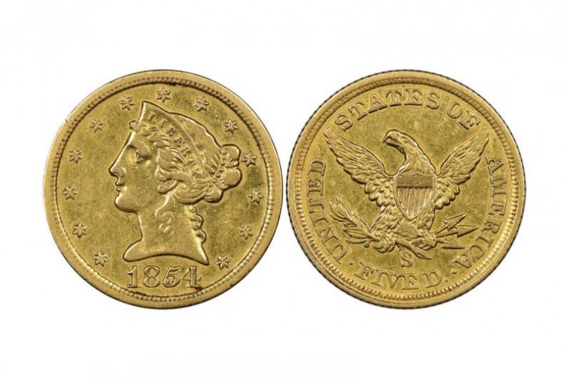 Американец нашёл монету времён золотой лихорадки ценой в $3 млн