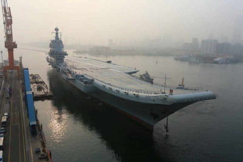 Второй китайский авианосец в море