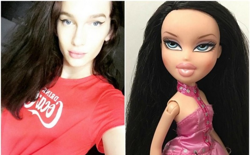 Трансгендер удалила пупок, чтобы походить на куклу Bratz