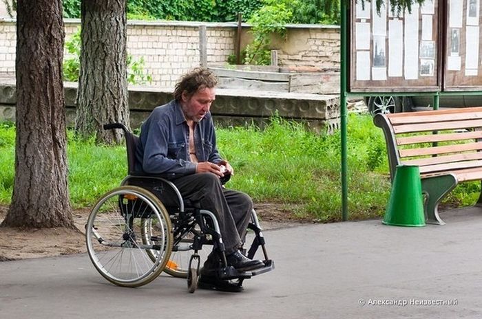 "Исцеление инвалида" или шарлатаны на улицах