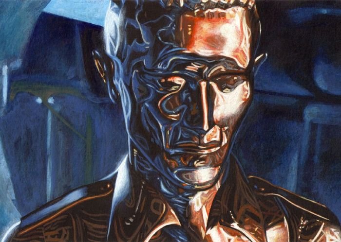 Каким должен был стать "Терминатор 2" по рисункам Джеймса Кэмерона