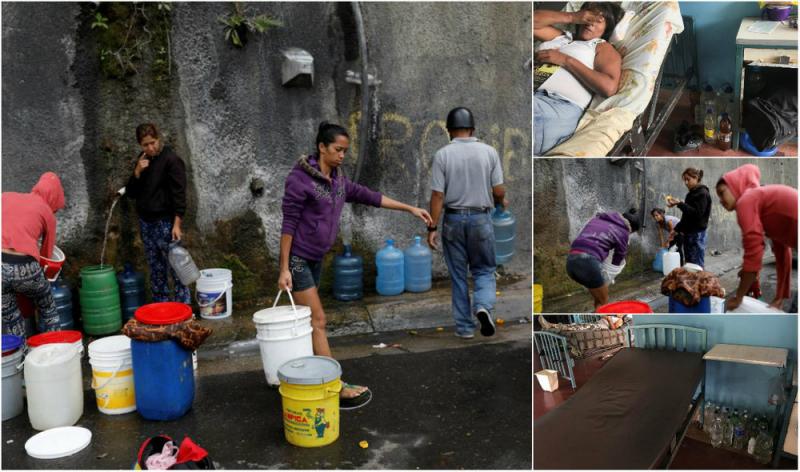 Сокращение водоснабжения в Венесуэле