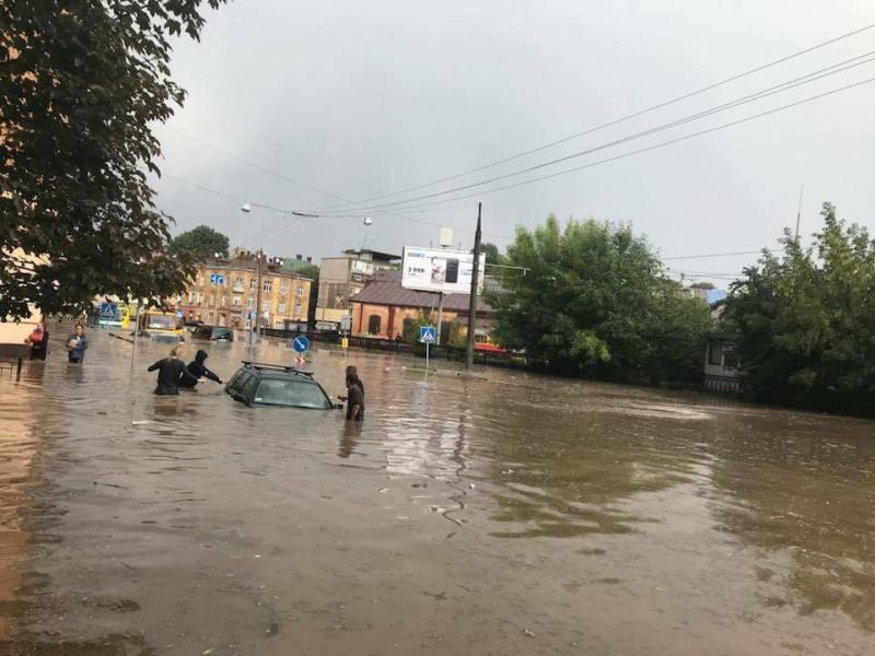 Потоп в Киеве и Львове