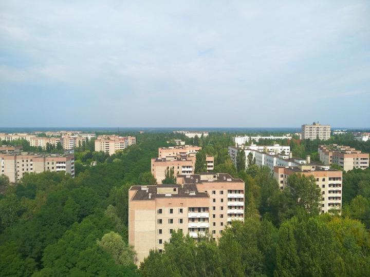 Зона, город Припять. Август 2018