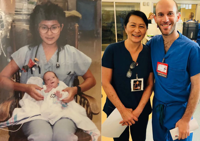 Медсестра выяснила, что ее коллега врач - тот недоношенный младенец, которого она выходила 28 лет назад