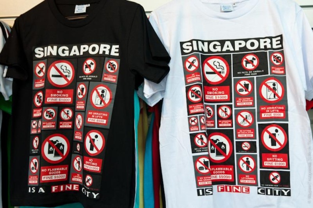 Турист из США получил необычный штраф в Сингапуре