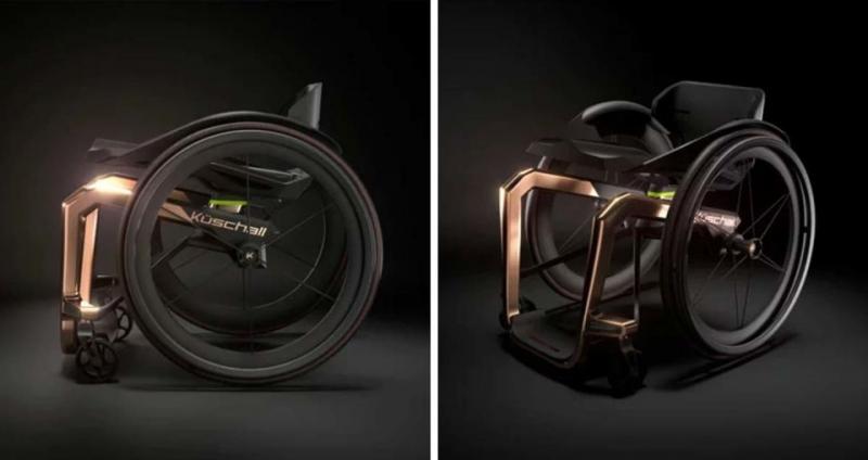 Легче лаптопа! Кресло-коляска, разработанное совместно с производителями болидов «Формулы 1»