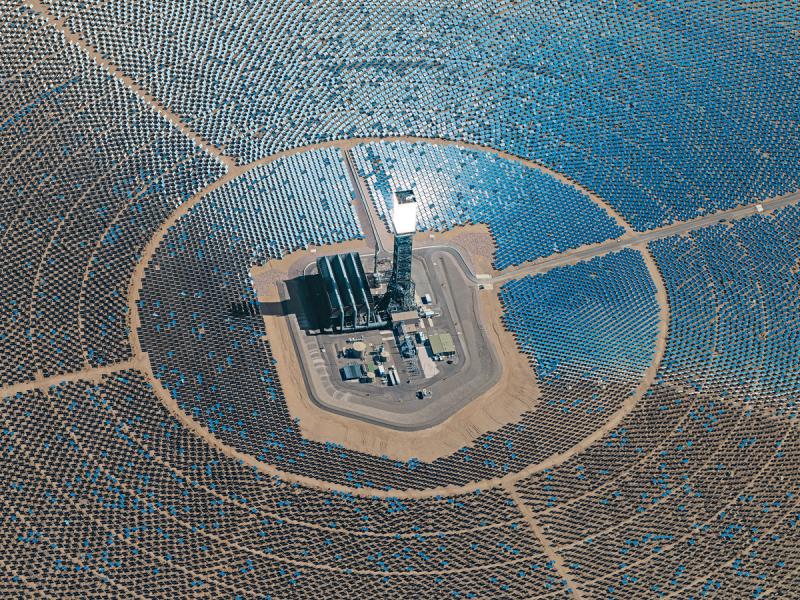 Каскад солнечных электростанций в Неваде