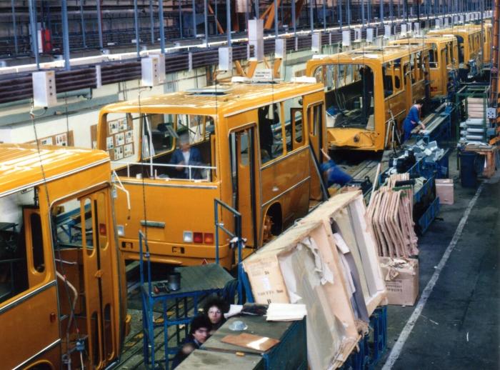 Производство автобусов Ikarus 280, 1980–е годы, Будапешт