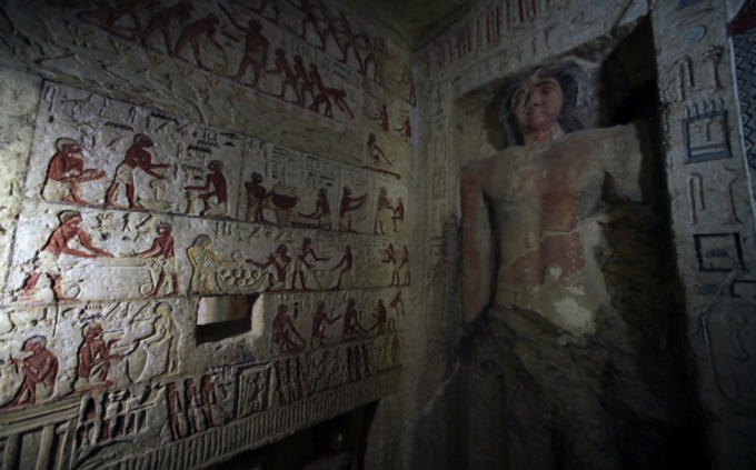 В Египте нашли нетронутую гробницу верховного жреца