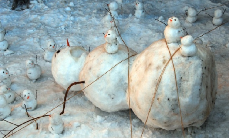 Снеговики, которые приводят в ужас