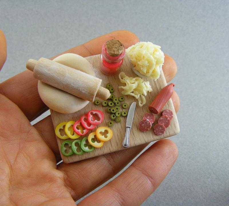 Аппетитные миниатюры от израильского мастера (50 фото)