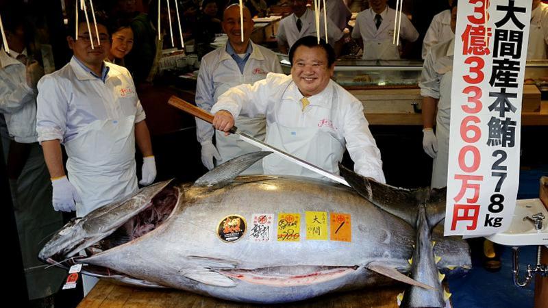 На аукционе в Токио был продан тунец за $3,1 млн