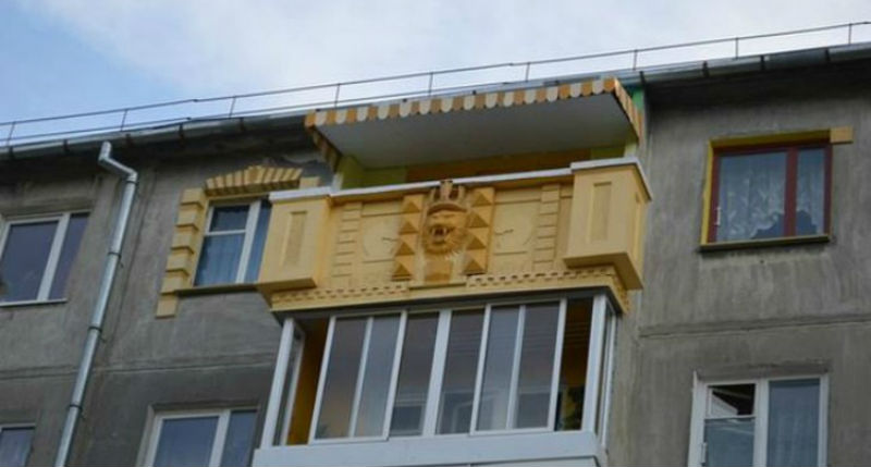Самые необычные балконы России