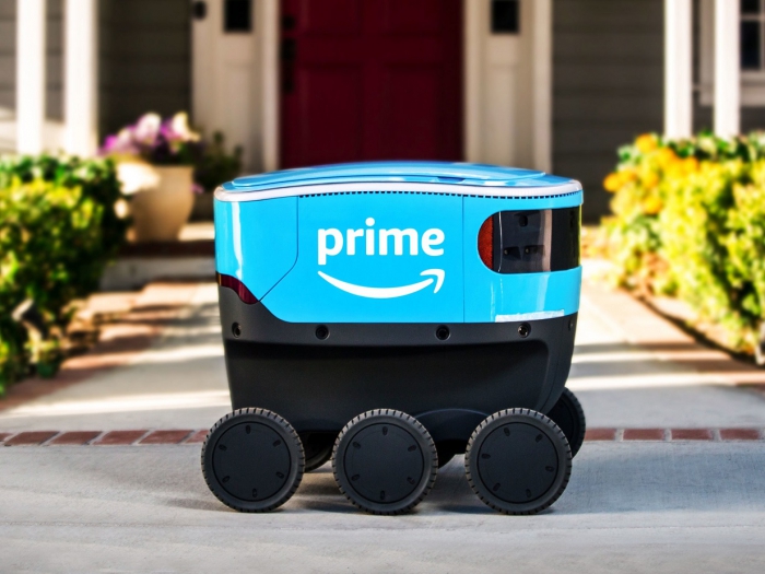 Amazon запустила тестовую доставку «до двери» при помощи роботов