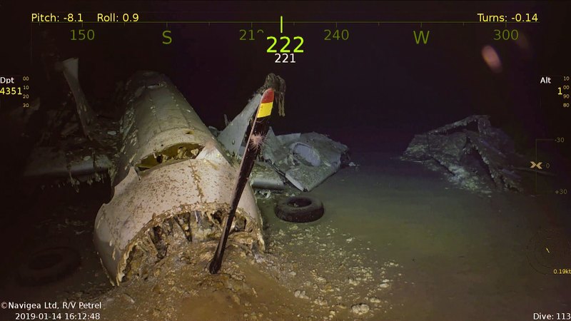 На дне Кораллового моря найден авианосец времен Второй мировой войны