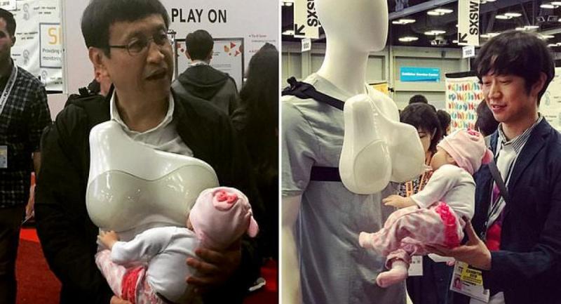 Кормить детей грудью теперь могут японские папы