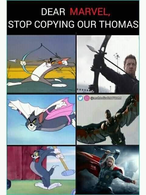 Уважаемый Марвэл, перестаньте копировать нашего Томаса!