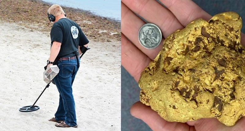 Австралийский золотоискатель нашел самородок весом 1,4 кг и стоимостью $100 000