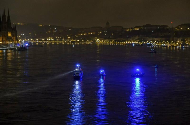 В Будапеште опрокинулся прогулочный катер: 7 человек погибли, 19 пропали без вести