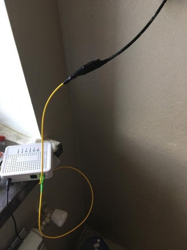 Починил порванный кабель,а интернета почему то нет