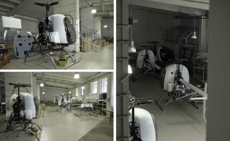 Украинское предприятие "Аэрокоптер" с 2009 г. изготовило 102 сверхлегких вертолета АК1-3