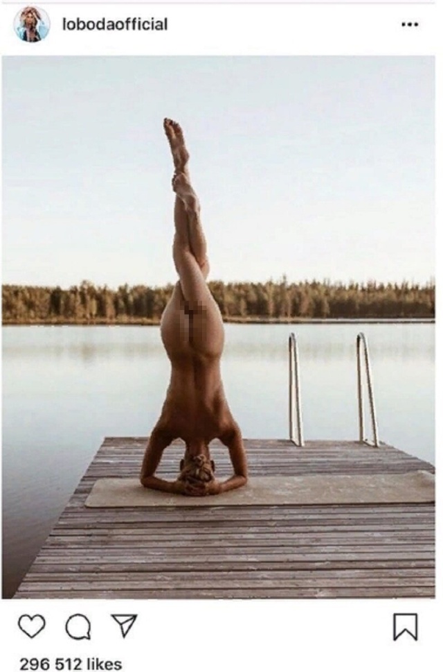 Светлана Лобода украла фотографию блогерши Nude Yoga Girl из США, но Наташа Королева смогла всех помирить свой голой фотографией 