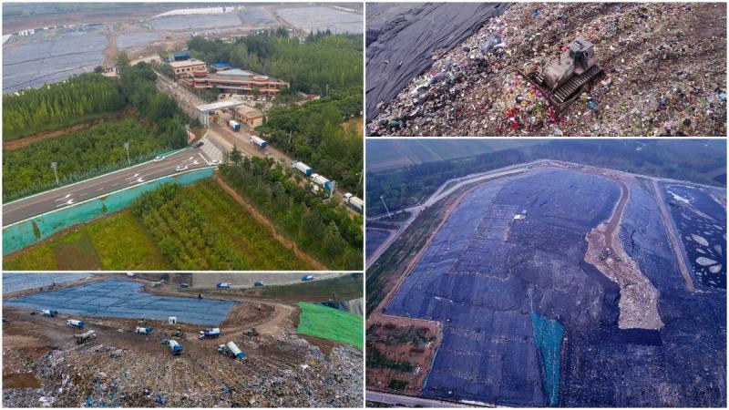 Самая большая свалка мусора в Китае заполнена на 25 лет раньше графика