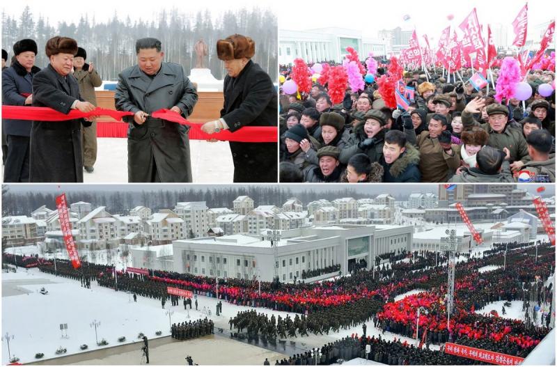 В Северной Корее торжественно открыли новый город