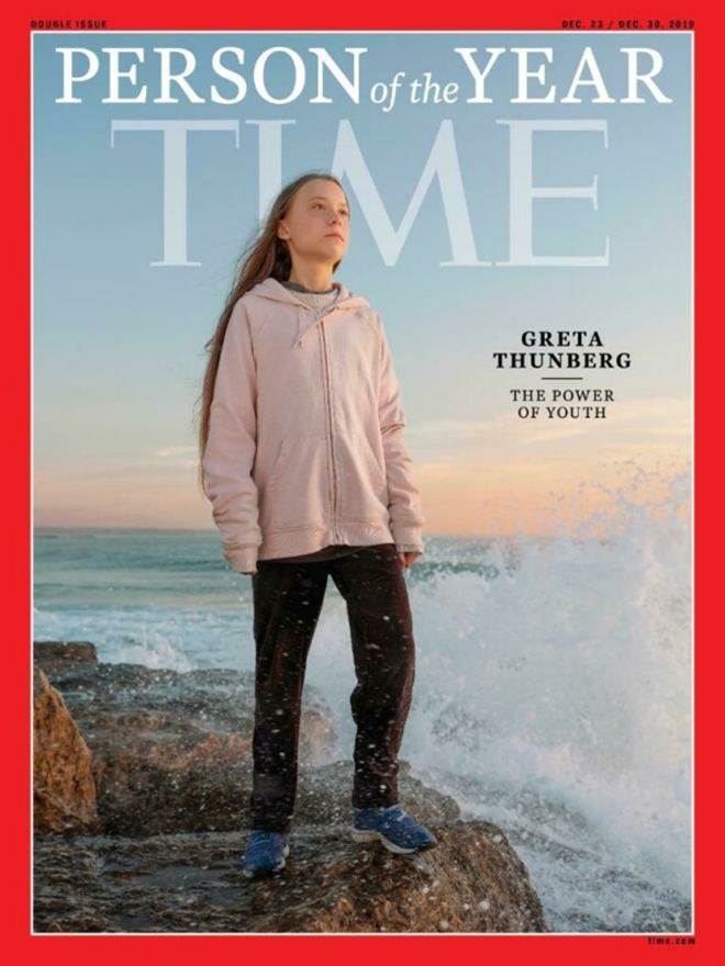 Грета Тунберг — человек года по версии журнала TIME