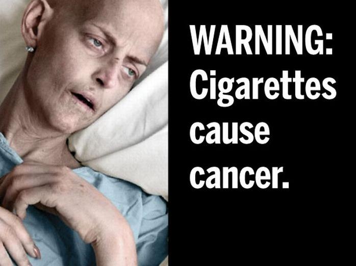 Курение убивает и пугает. Самые жуткие картинки с пачек сигарет из разных стран