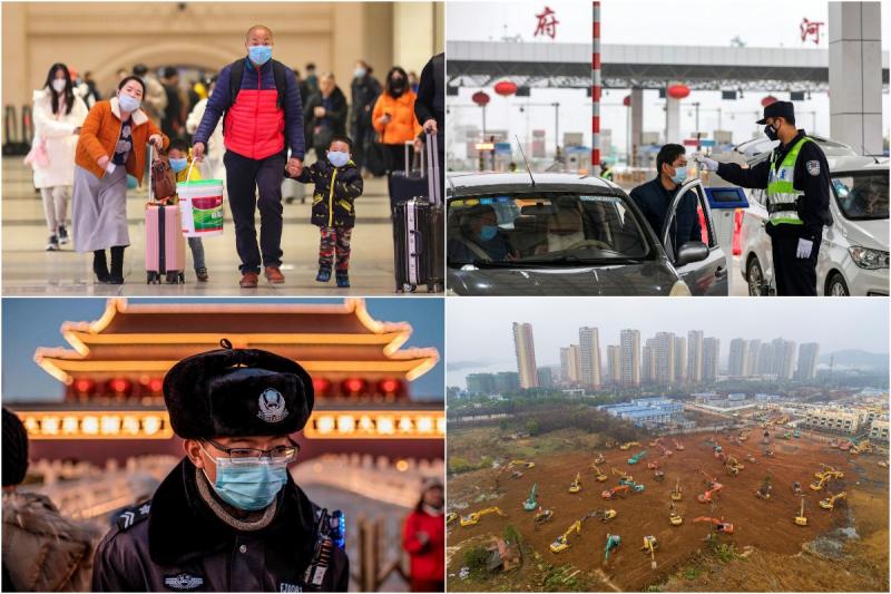 Январские снимки из Китая