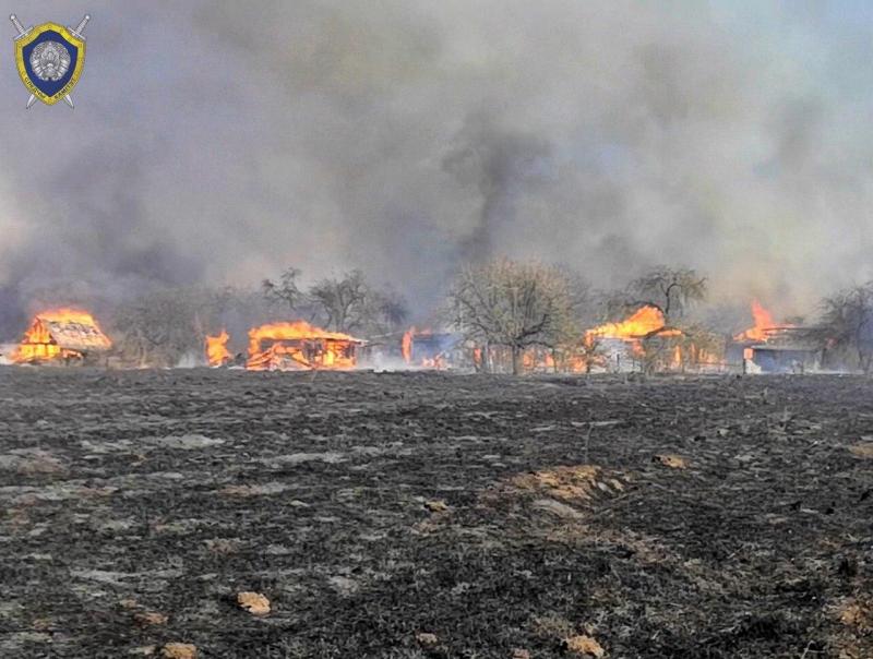 В Гродненской области пенсионер сжег целую деревню — сгорело двадцать домов