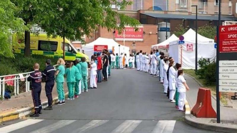 «Коридор позора»: бельгийские врачи выразили недовольство действиями правительства во время пандемии