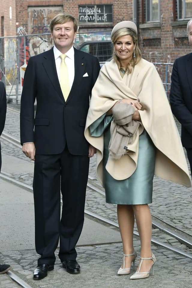 Король и королева Нидерландов в Германии. 2017 год