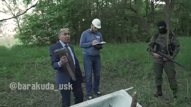 Виталий Наливкин остановил вырубку леса