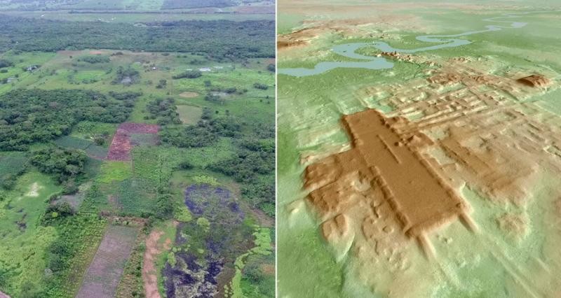 Археологи обнаружили самое большое и древнее сооружение цивилизации майя