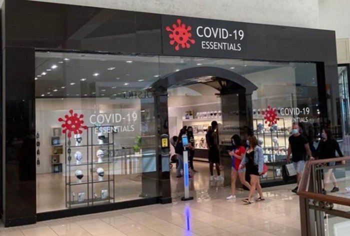 Магазин, продающий все, что связано с COVID-19